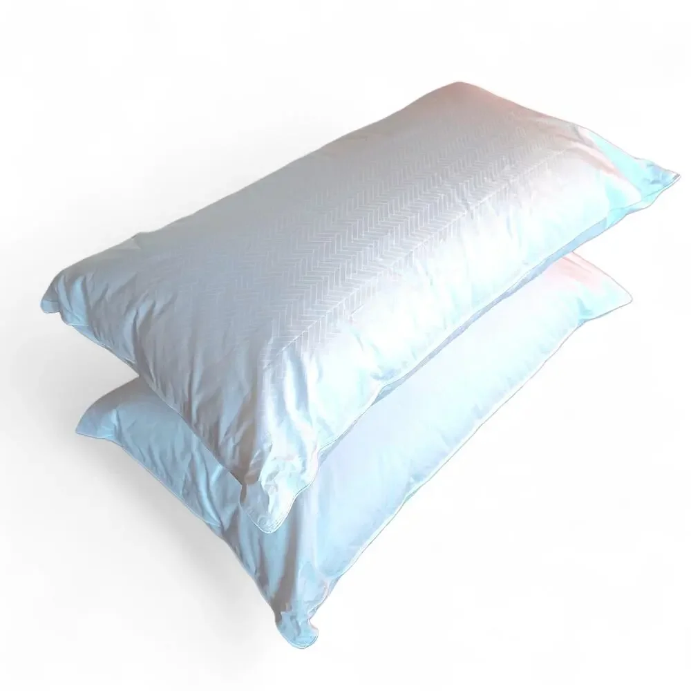 Restoration Hardware Bedding Essentials King All-Down Pillow Pair Firm Support